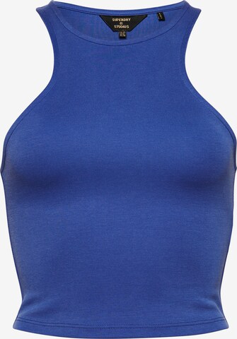 Superdry Top 'Racer' in Blue: front