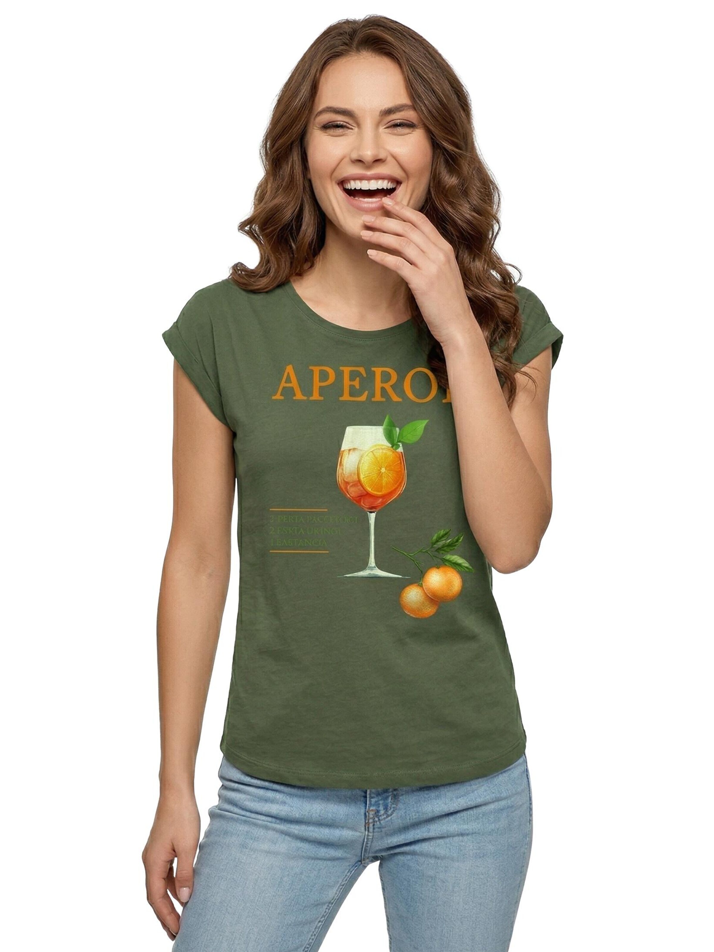 MAKAYA Shirt 'Aperoli' in Green