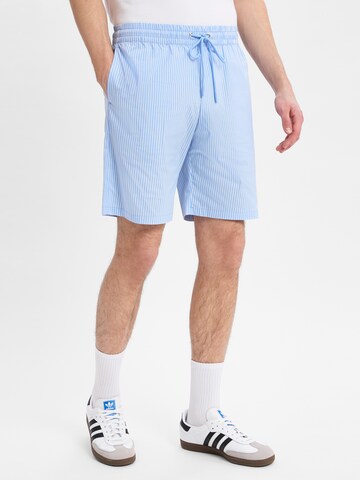 Pegador Regular Shorts ' Raton ' in Blau: Vorderseite