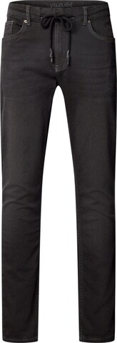 yazubi Jeans 'Erik' in Black: front