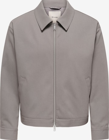 Only & Sons Overgangsjakke 'ONSLEO' i grå: forside
