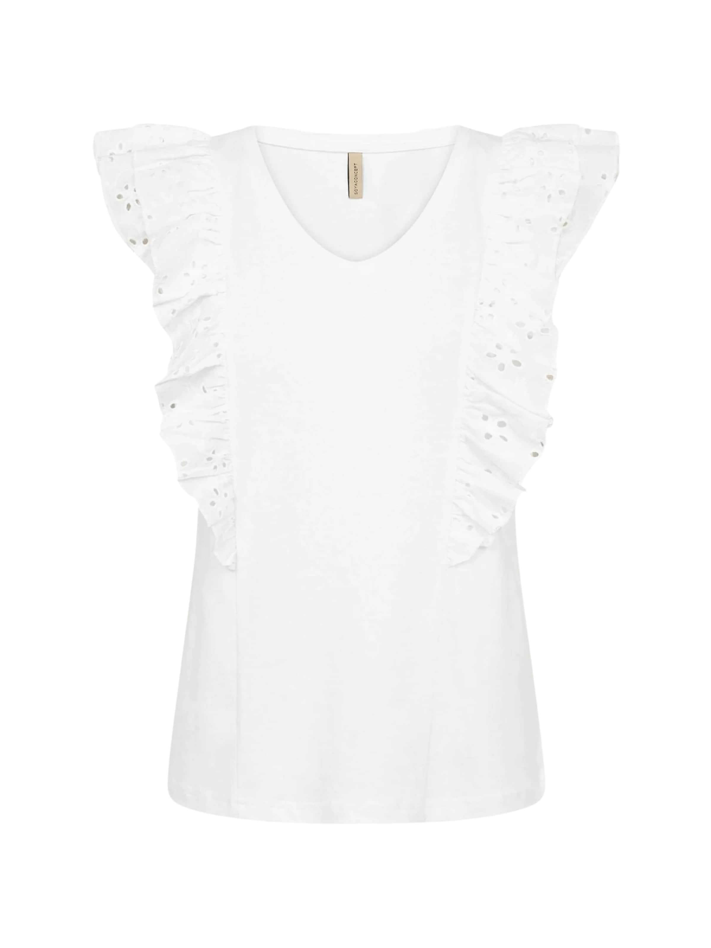 Top ' SC_LORAINE ' di Soyaconcept in bianco: frontale