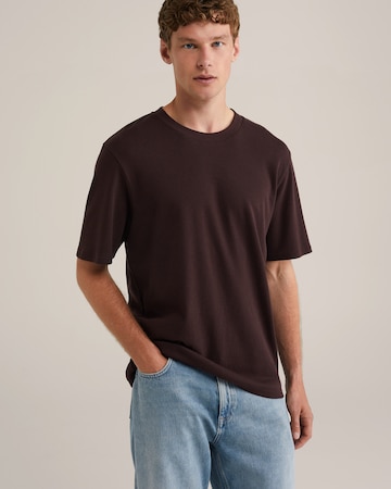 WE Fashion Paita värissä ruskea: etupuoli