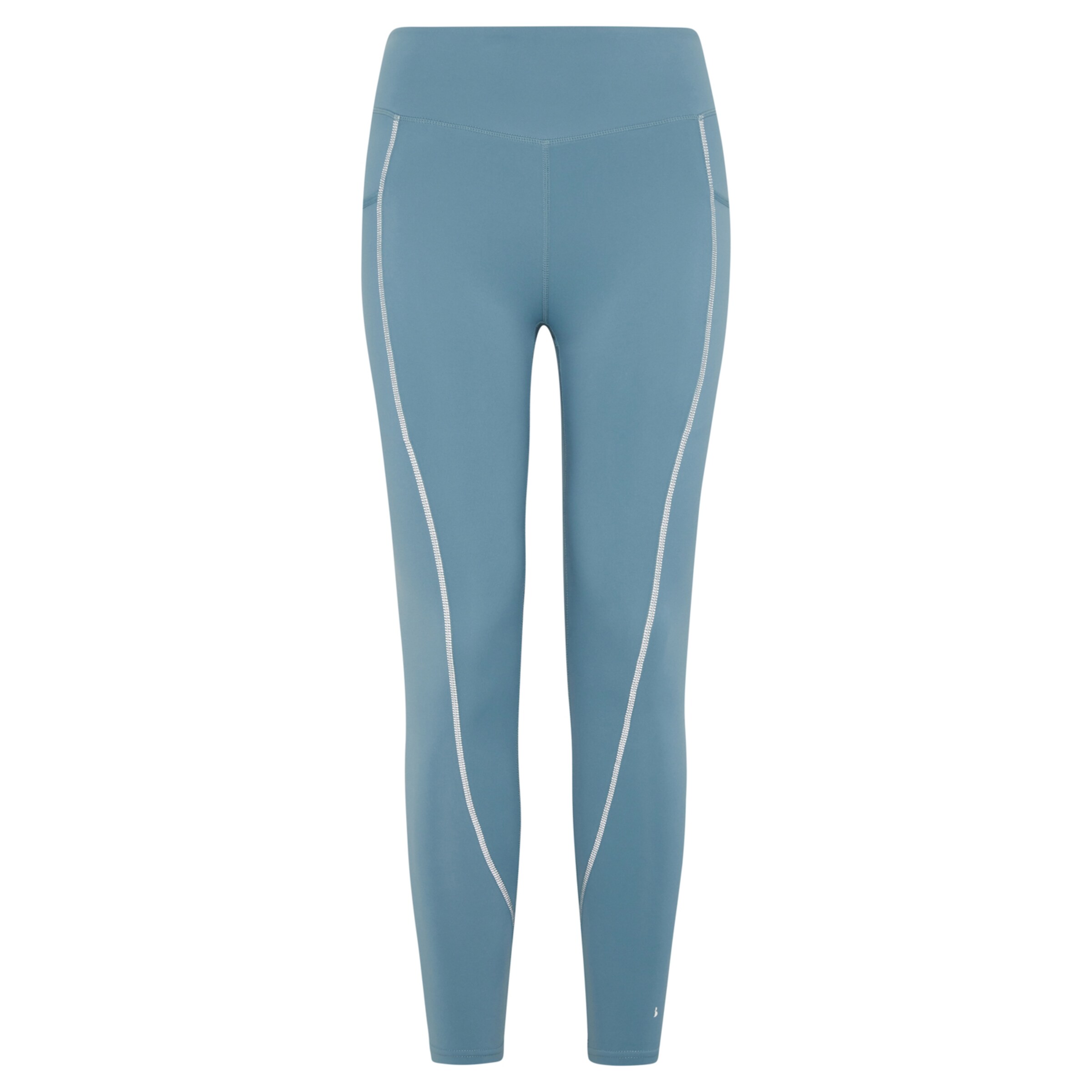 Born Living Yoga Skinny Sportbroek 'Carole' in Blauw: voorkant