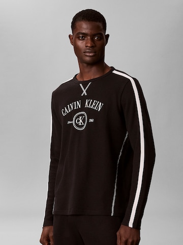Calvin Klein Regular Broek in Zwart: voorkant