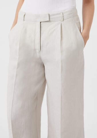 Regular Pantalon COMMA en beige