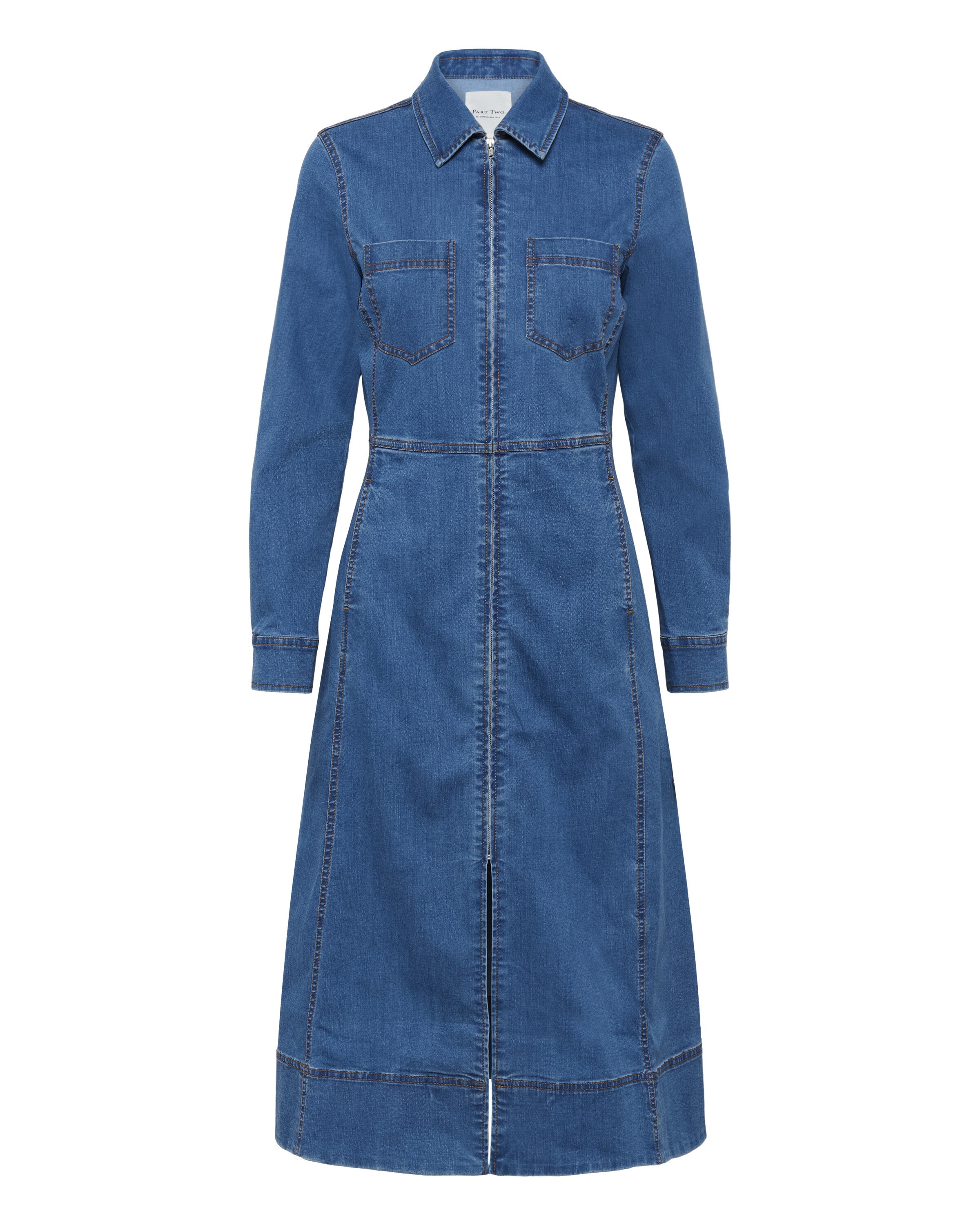 Robe 'Sannis' Part Two en bleu : devant