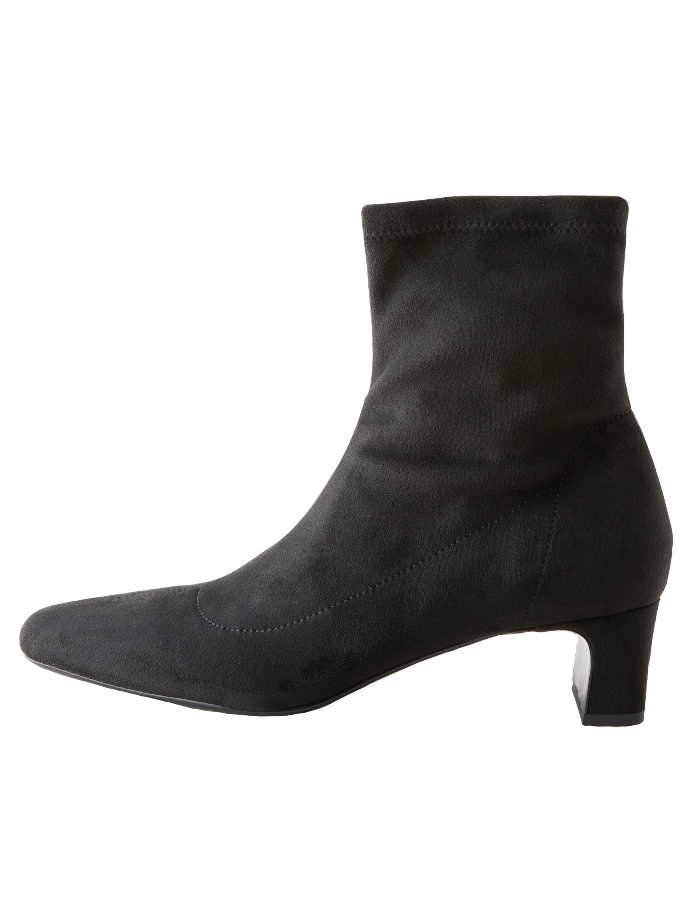 Next Enkellaarsjes 'Forever Comfort' in Zwart: voorkant