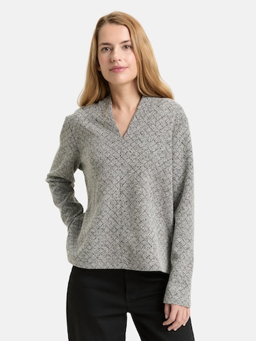 TOM TAILOR Sweatshirt in Schwarz: Vorderseite