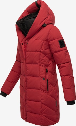 NAVAHOO Winter coat 'Knutschilein' in Red