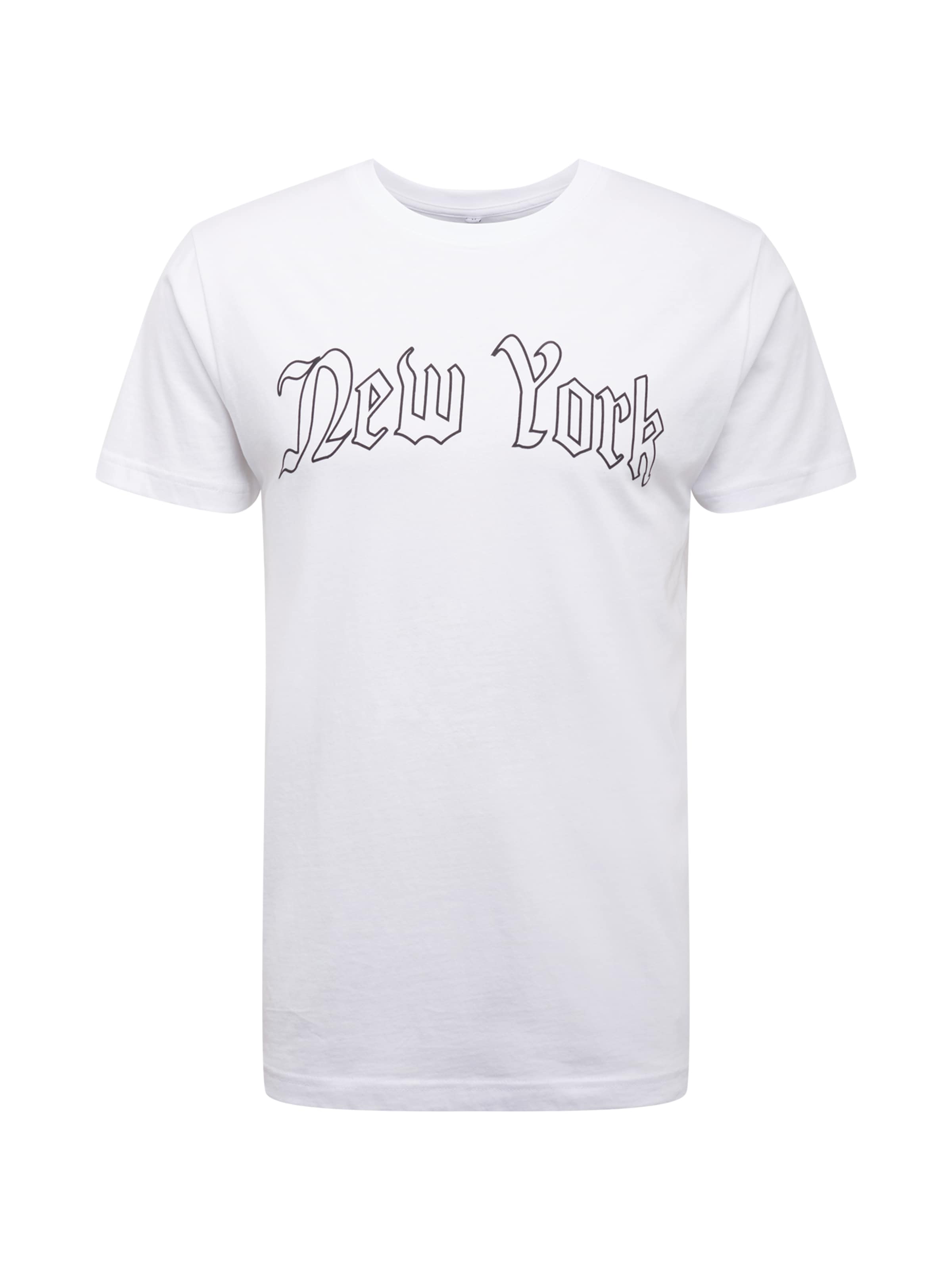 Maglietta 'New York' di Mister Tee in bianco: frontale