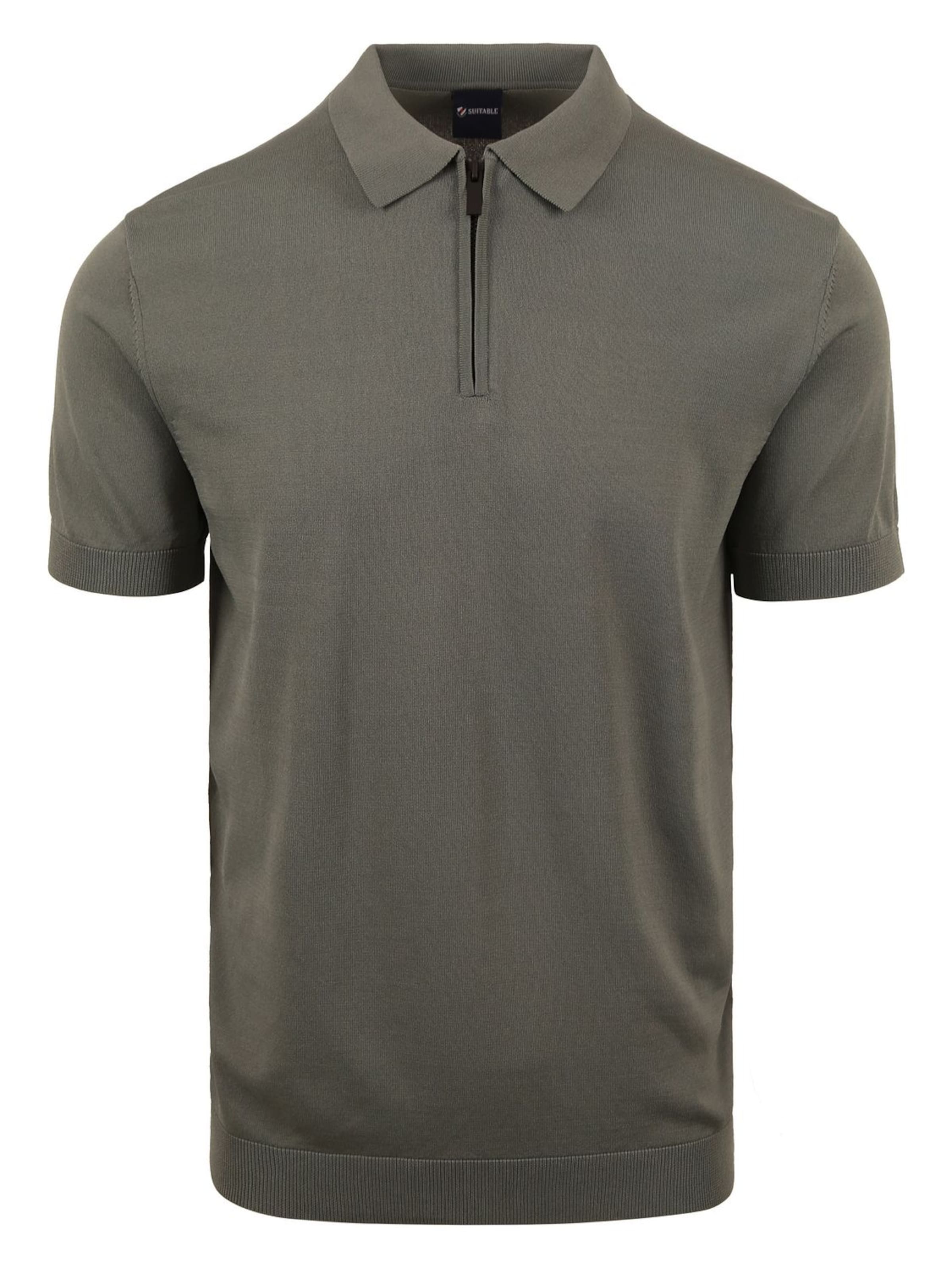Suitable Shirt in Green: front