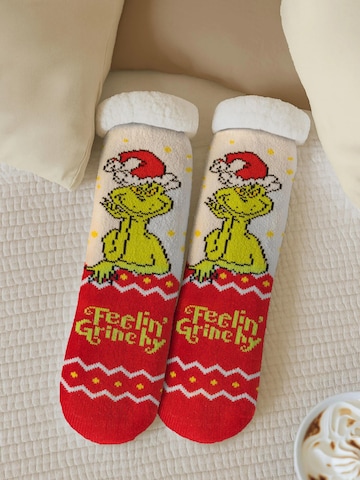 The Grinch Socken 'Hüttensocken Feelin Grinchy'‌‌‌‌‌‌‌‌ in Mischfarben