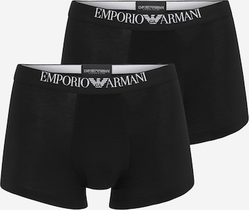 juoda Emporio Armani Boxer trumpikės: priekis