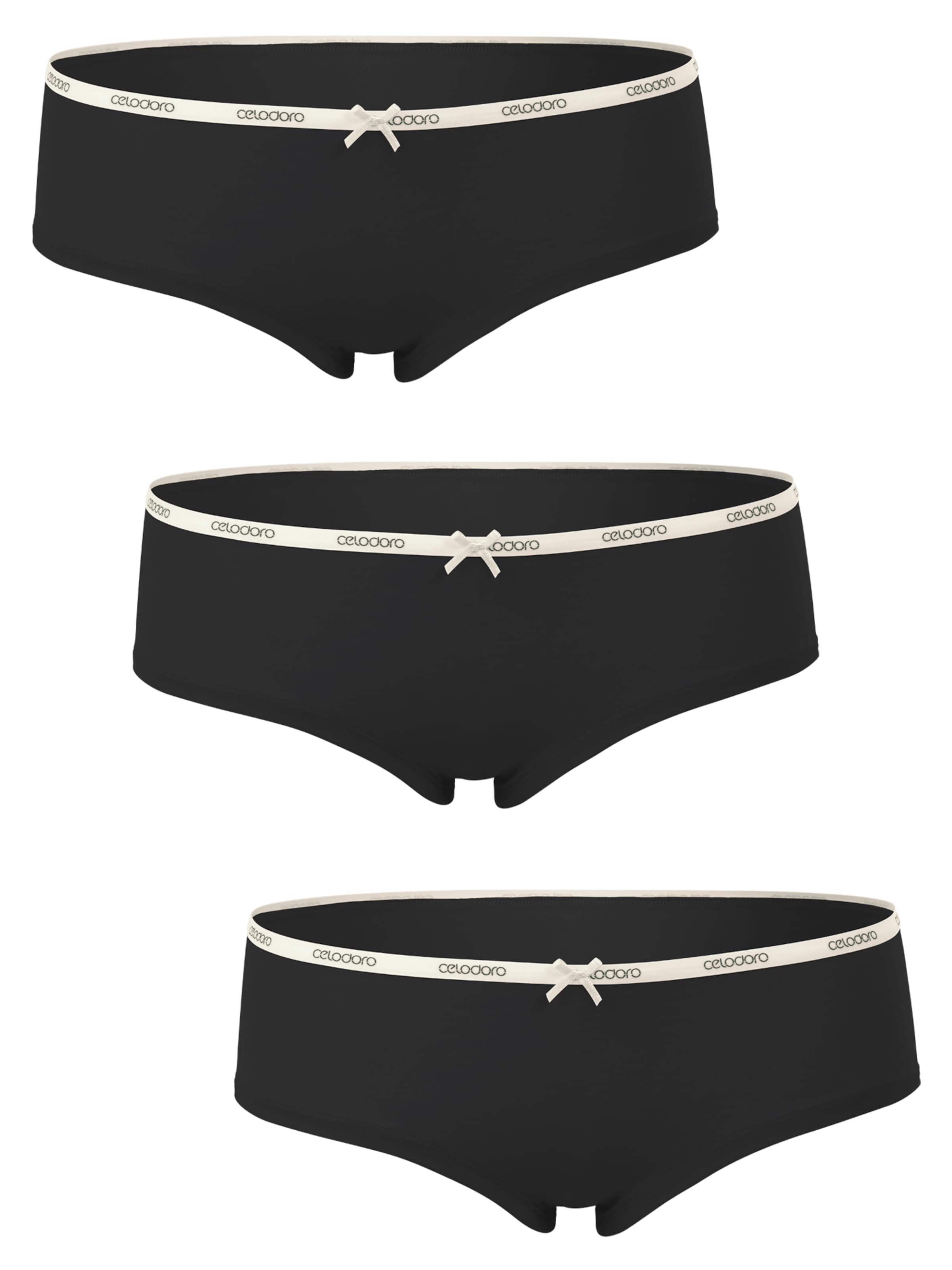 celodoro Panty 'Feel Good'‌‌‌‌‌‌‌‌‌‌ in Schwarz: Vorderseite