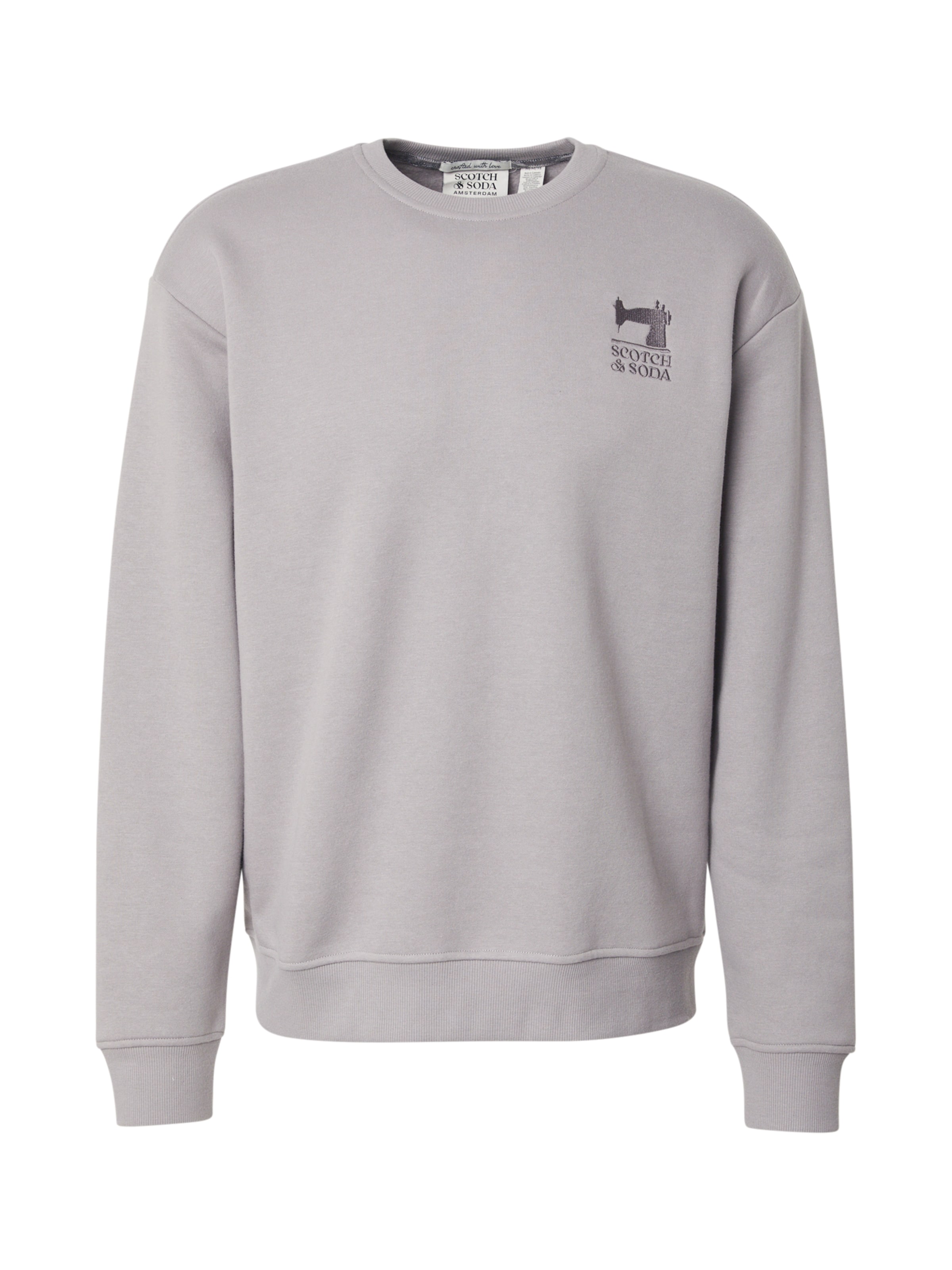 SCOTCH & SODA Collegepaita värissä harmaa: etupuoli