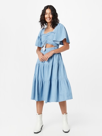 Pepe Jeans - Vestido de verão 'AITANA' em azul: frente