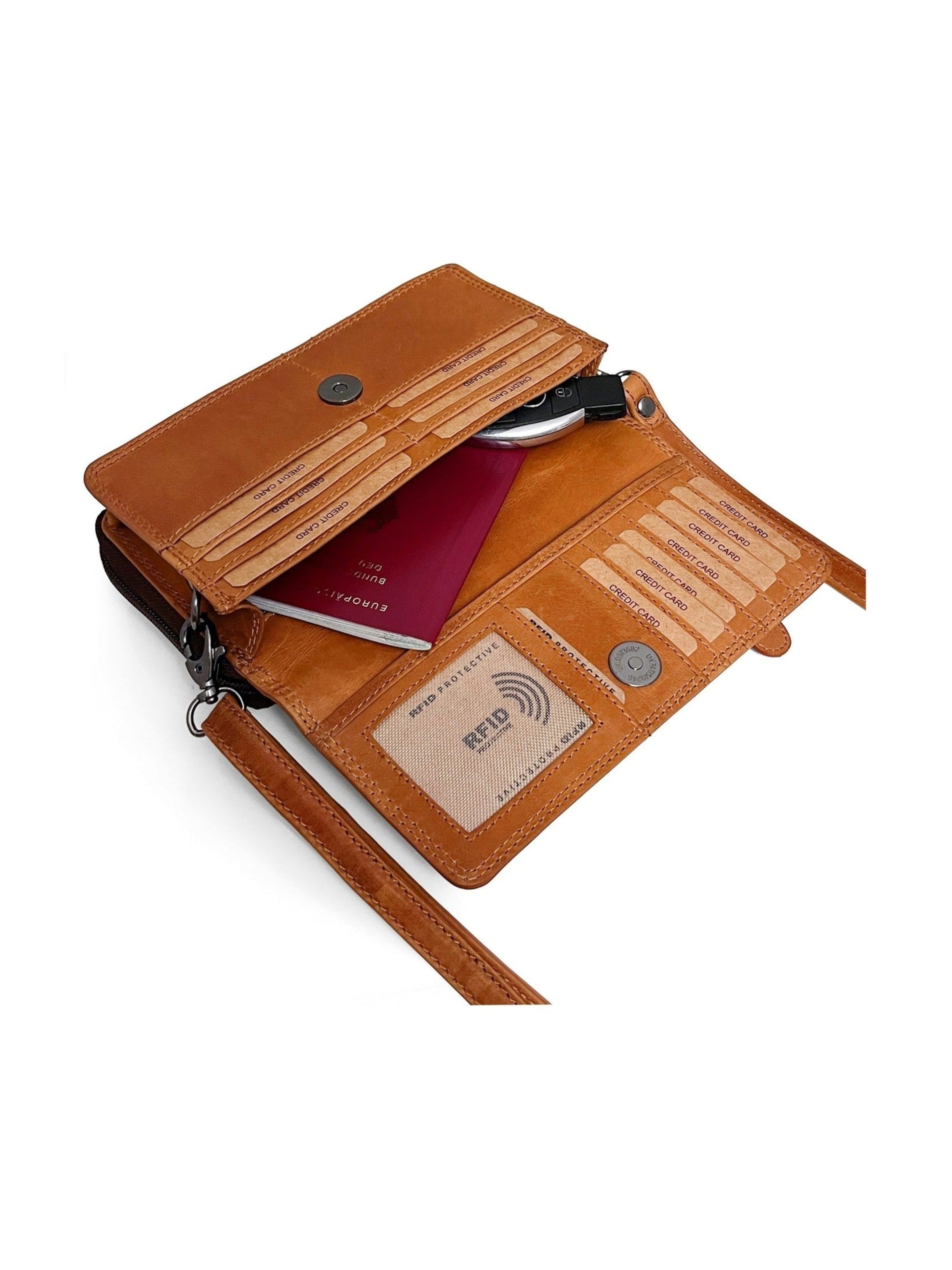 Benthill Crossbody Bag in Brown