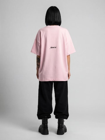 Maglia extra large 'Urban' di QWX2 in rosa