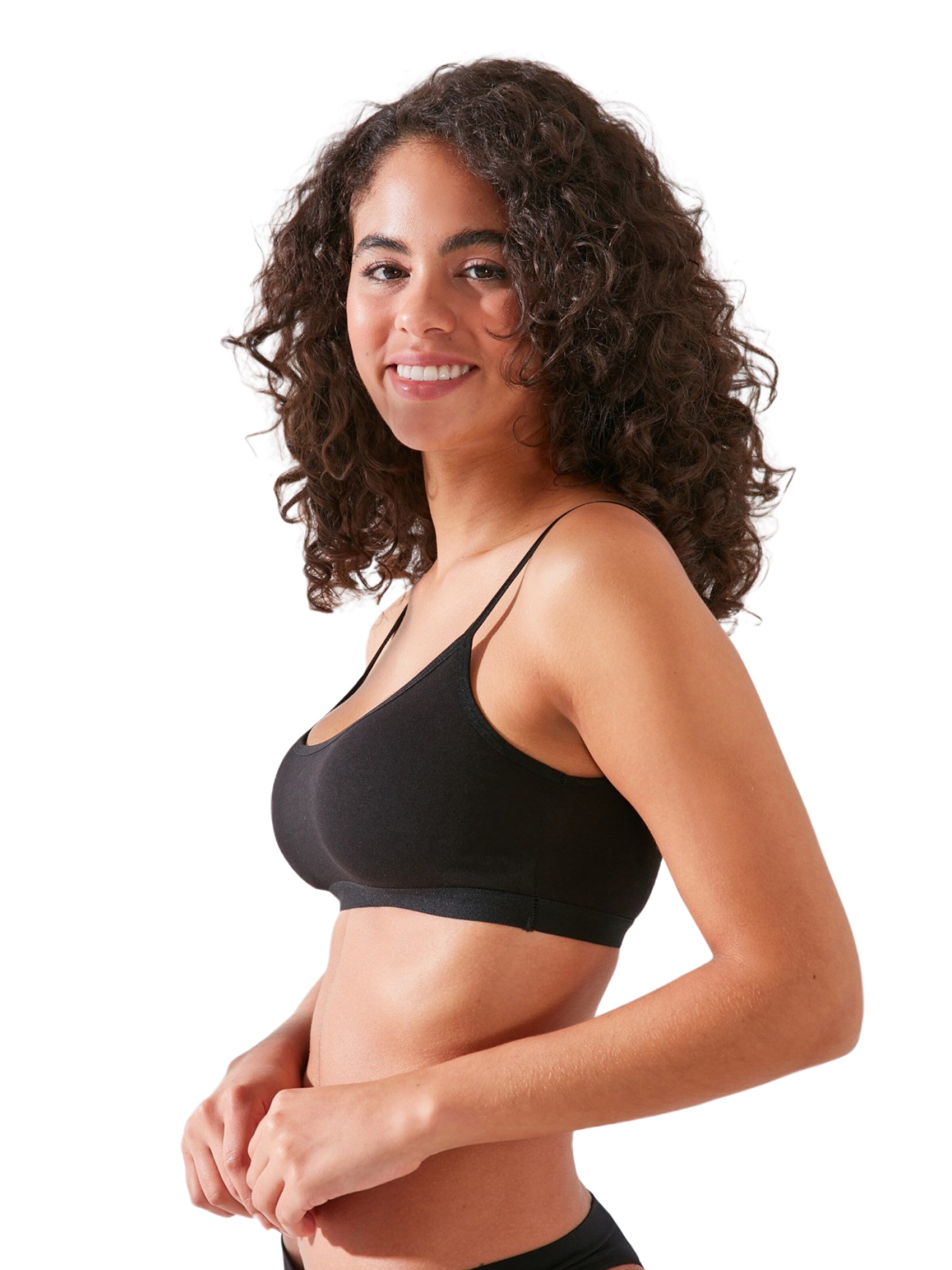 C&City Bralette Bra in Black