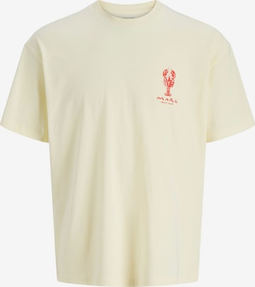 Maglietta di JACK & JONES in giallo: frontale