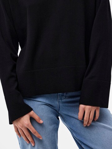 Pullover 'PCSIA' di PIECES in nero