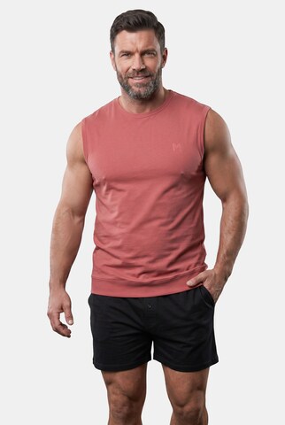 Men Plus Undershirt in Brown