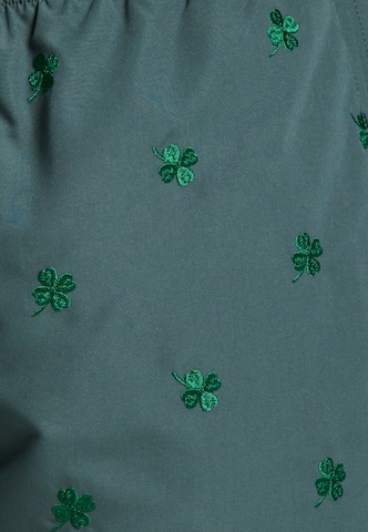 The Sunshine BrandKupaće hlače 'Mike Clover' - zelena boja