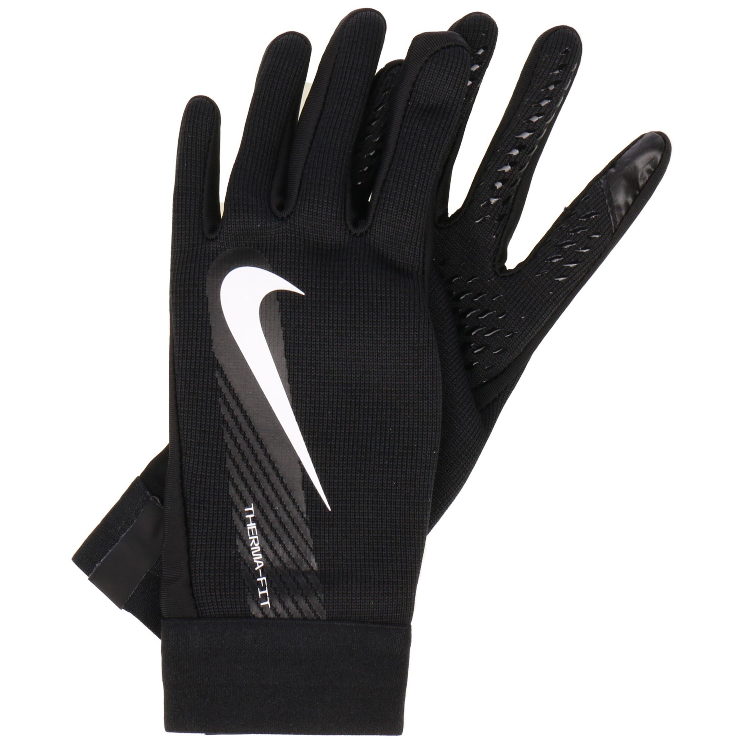 NIKE Sporthandschuhe  'Academy' in Schwarz: Vorderseite