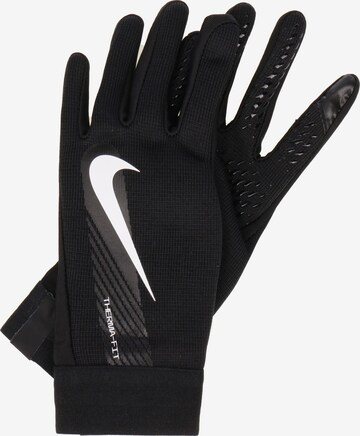 NIKE Athletic Gloves 'Academy ' in Black: front