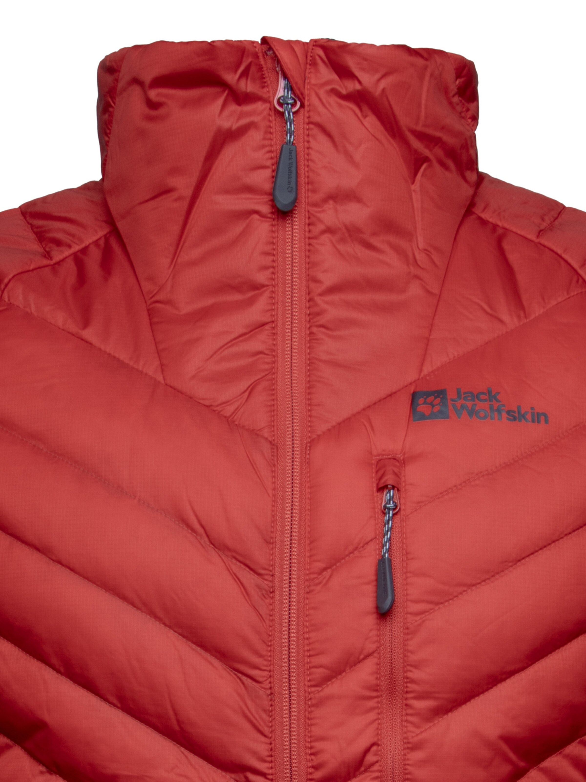JACK WOLFSKIN - Casaco de inverno em vermelho
