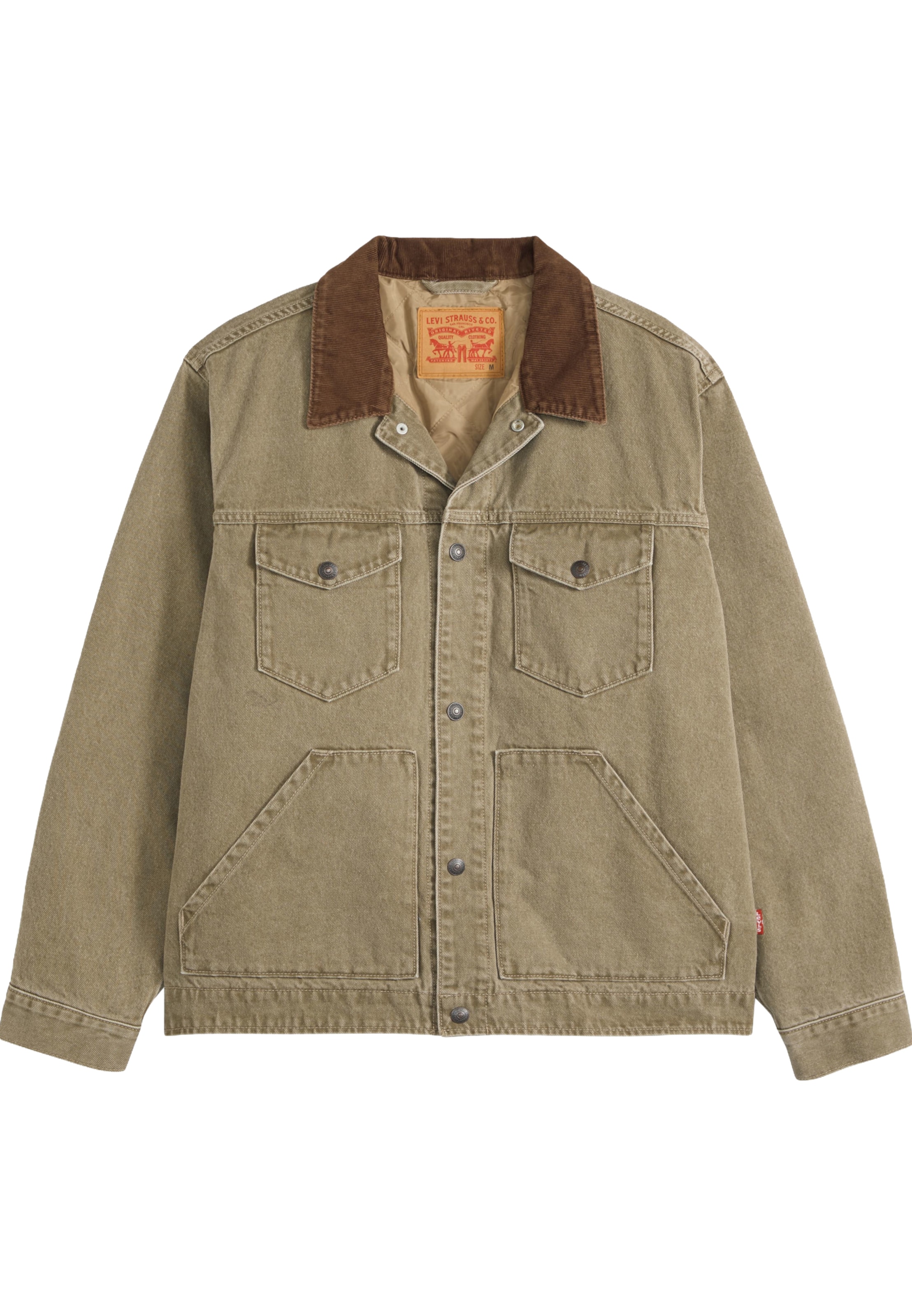 LEVI'S ® Between-season jacket 'MUNROE' in Green: front