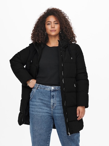 ONLY Carmakoma Winter Coat 'Dolly' in Black: front