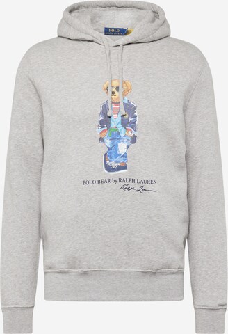 Polo Ralph Lauren Sweatshirt in Grijs: voorkant