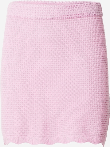 Monki Skirt 'Tay' in Pink: front