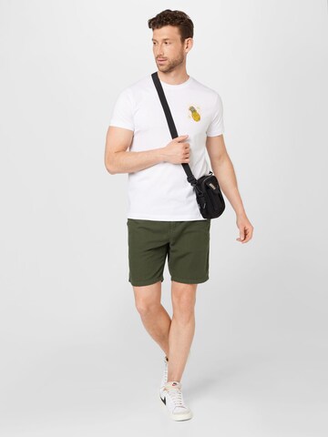 Superdry & Co regular Παντελόνι τσίνο σε πράσινο
