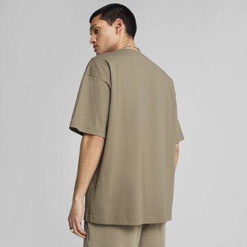 T-Shirt 'Wardrobe Ess' PUMA en vert