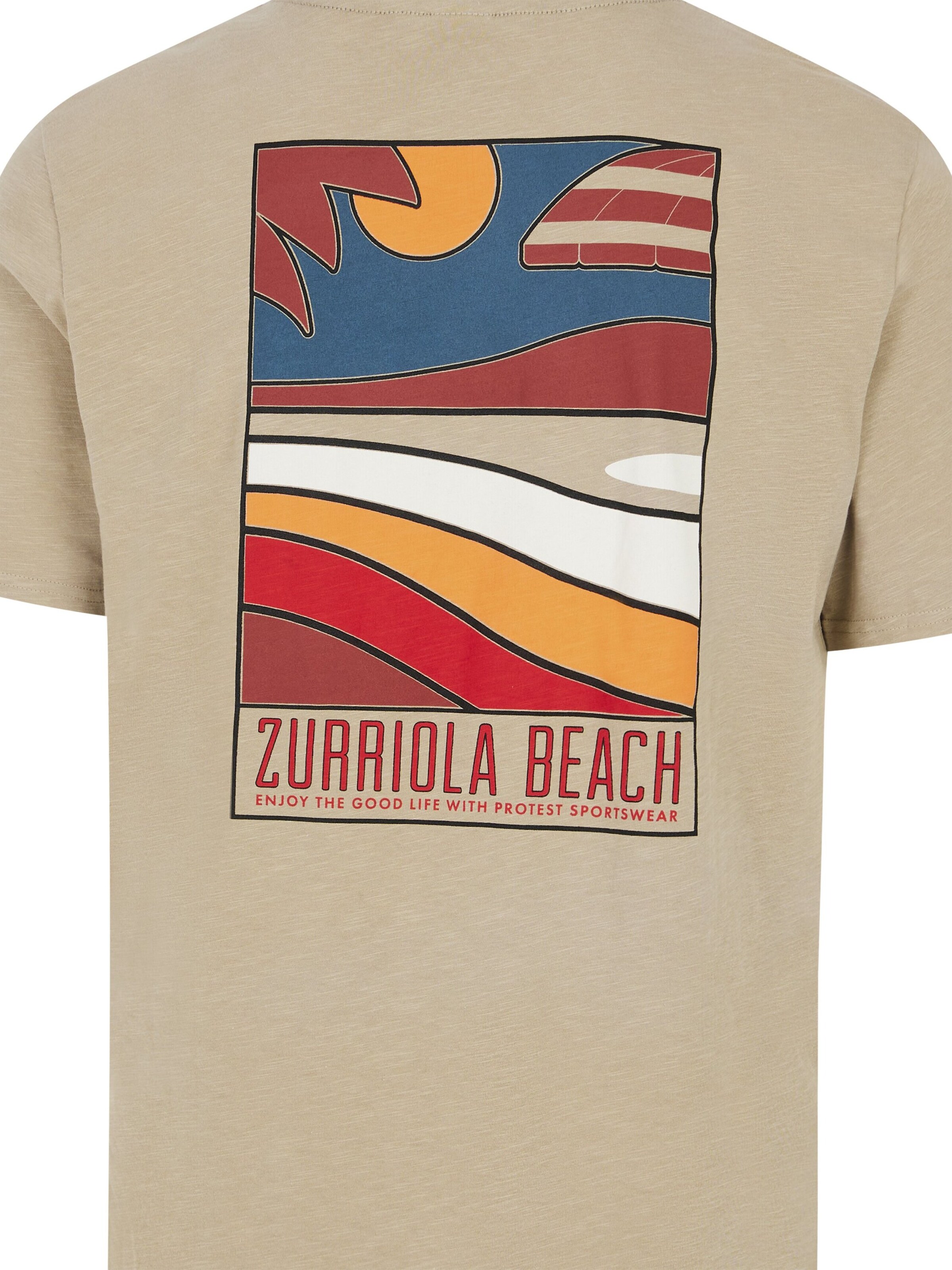 PROTEST Shirt 'PRTOxford' in Brown