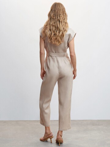 MANGO Jumpsuit 'QUITO' in Grey