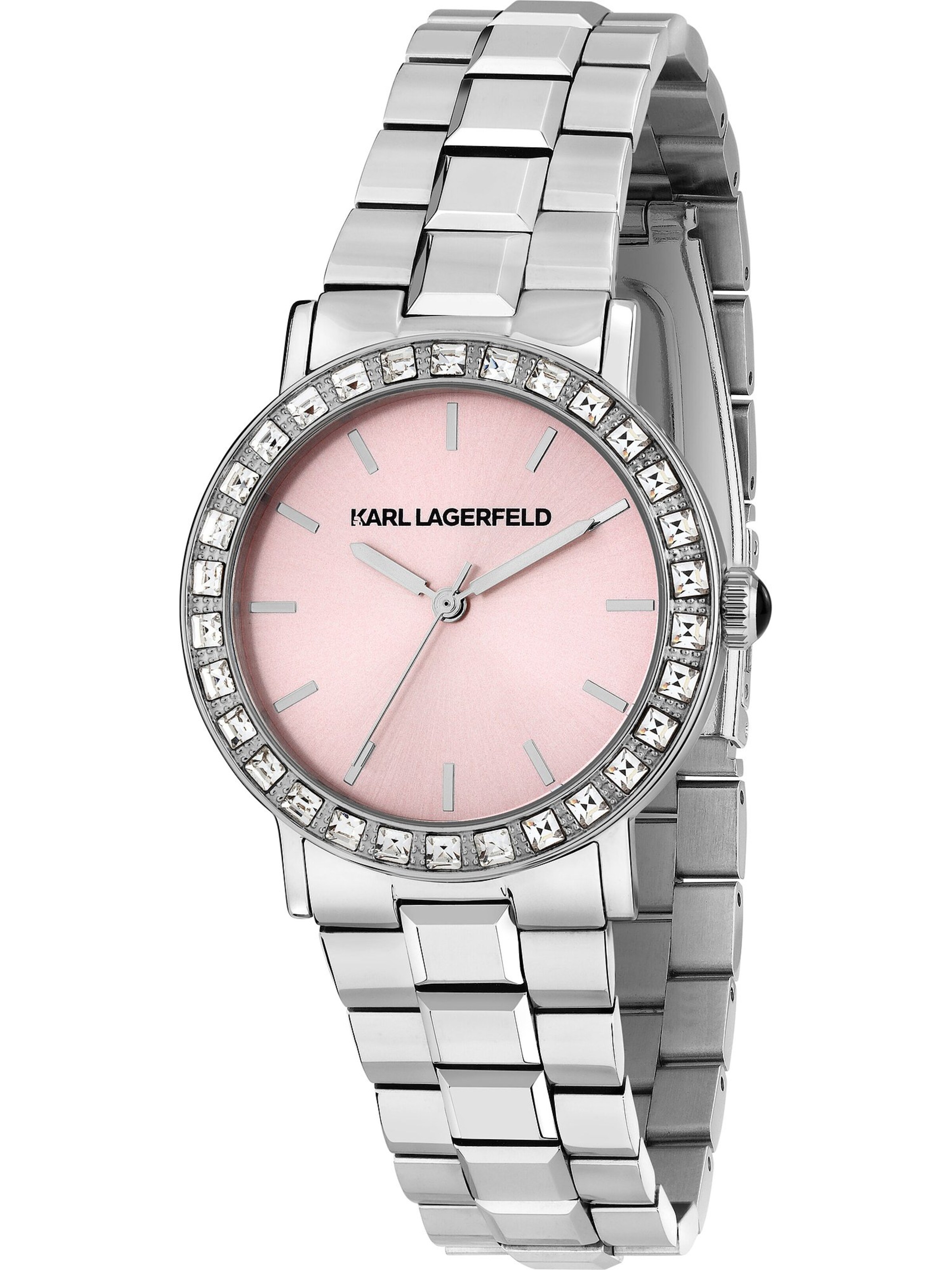 Karl Lagerfeld Analog Watch in Silver: front