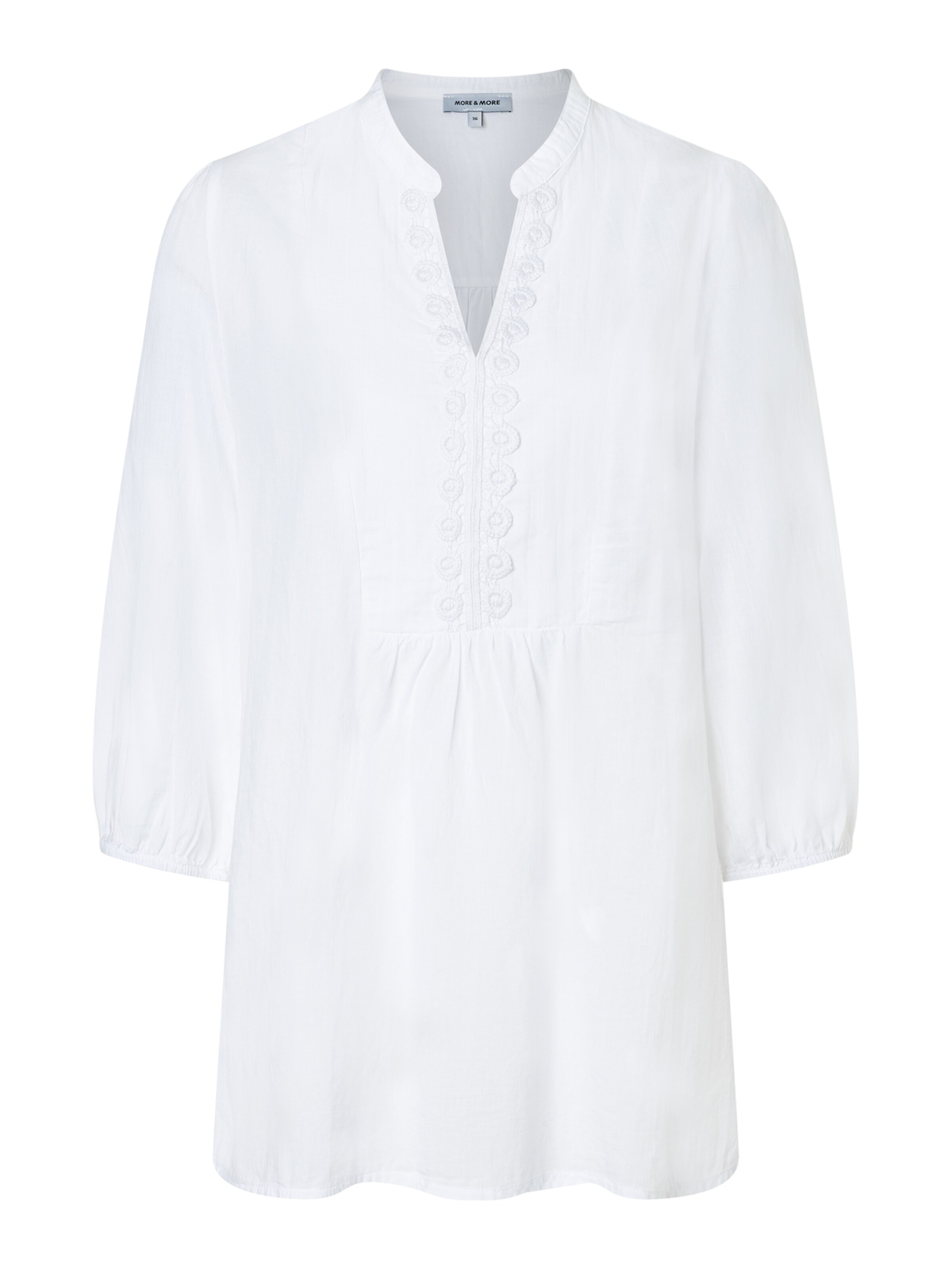 MORE & MORE Tunika in Weiß: Vorderseite