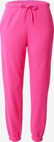 Effilé Pantalon 'Chilli' PIECES en rose : devant