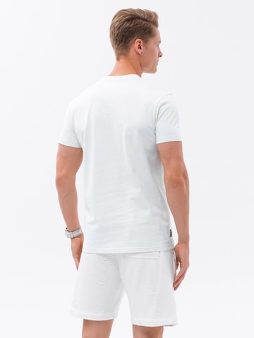 Ombre Shirt 'S1735' in Wit