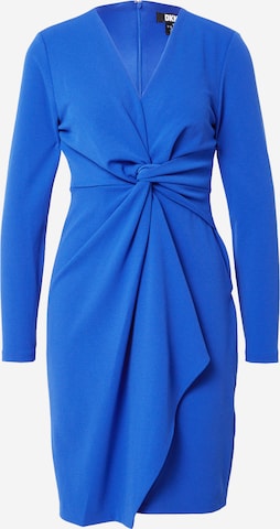 DKNY Cocktail Dress in Blue: front