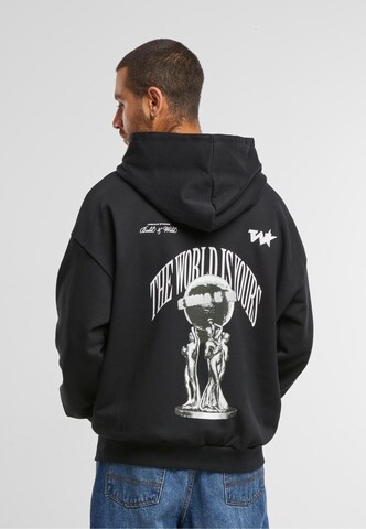 Mister Tee Sweatshirt 'Your World' i sort