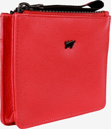 Braun Büffel Wallet 'Capri Mini' in Red