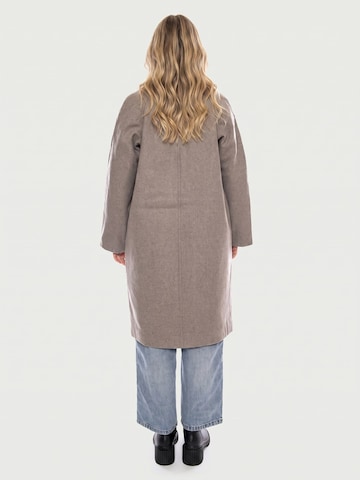 minimum Płaszcz przejściowy 'Hoshaa Pine Bark Melange -- Women's Multicolor Coat' w kolorze szary