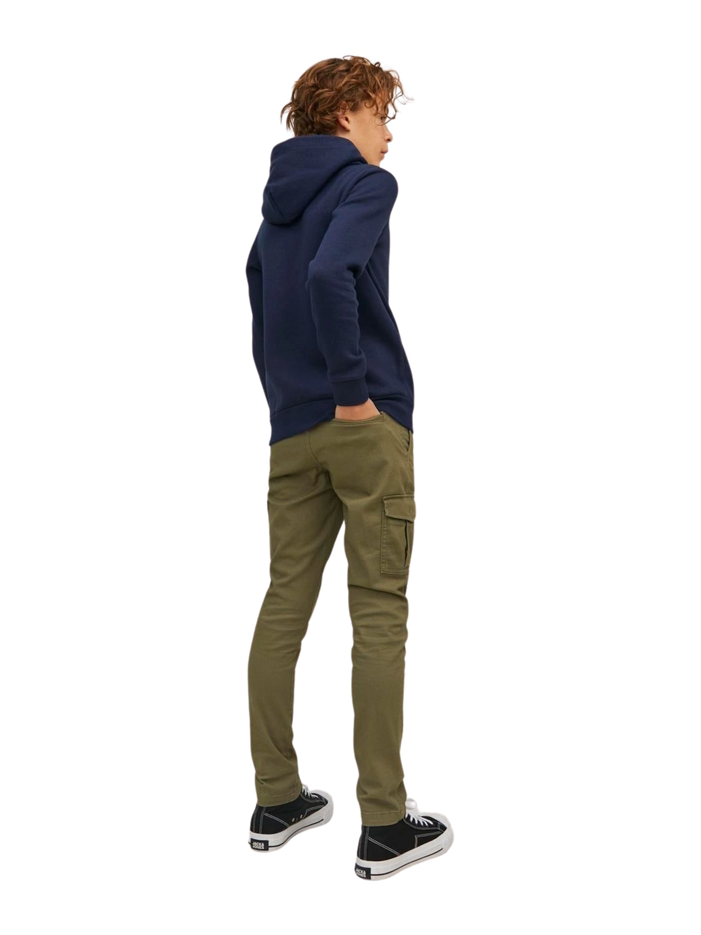 Jack & Jones Junior - Sweatshirt 'Corp Logo' em azul