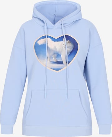 MYMO - Sudadera 'Pop' en azul: frente