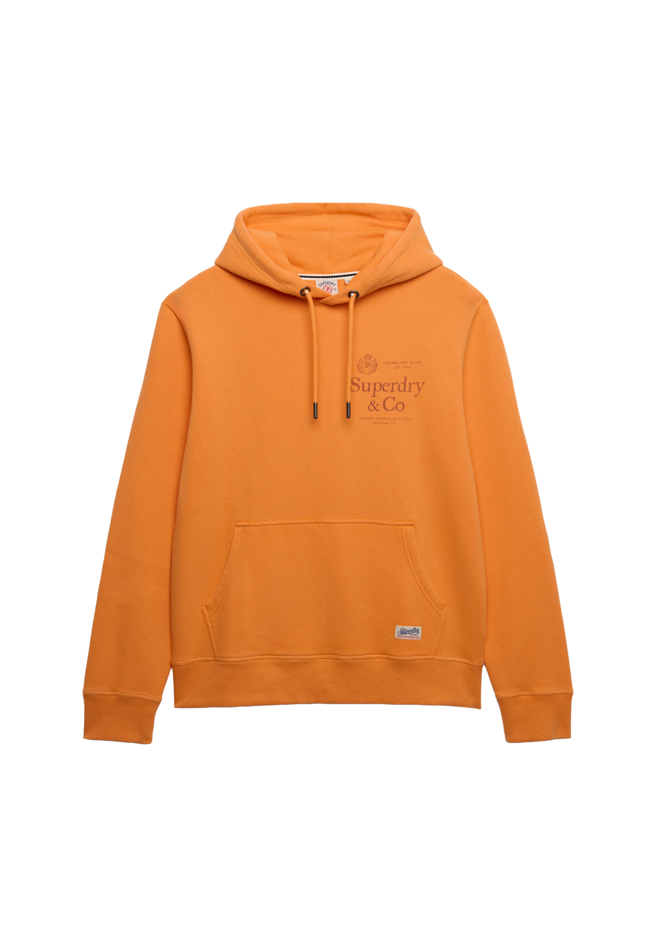 Sweat-shirt Superdry & Co en orange : devant
